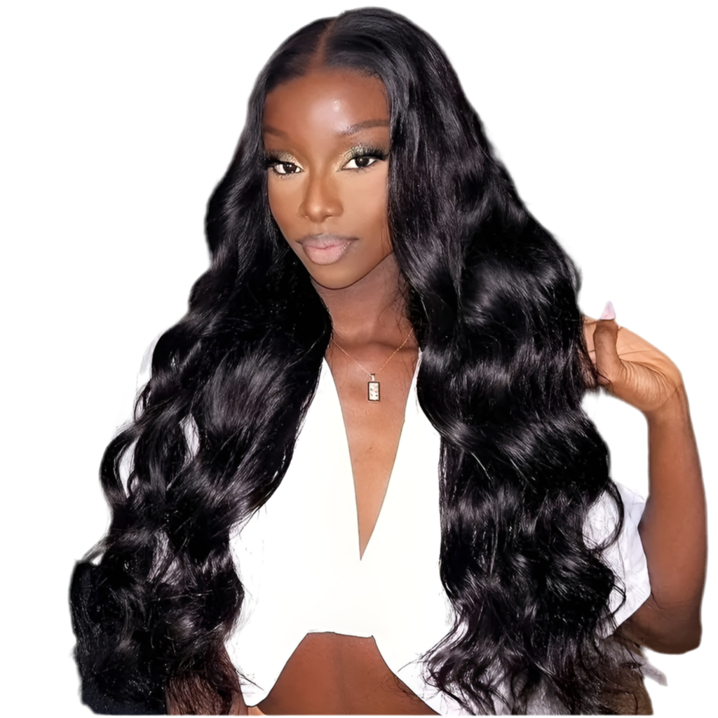 European And American Fashionable Off White Wavy Curly Hair