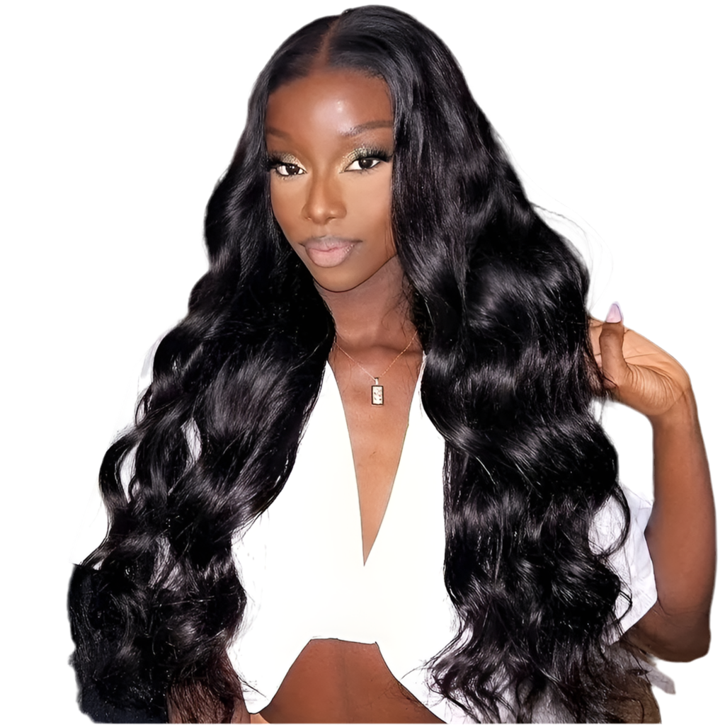 European And American Fashionable Off White Wavy Curly Hair